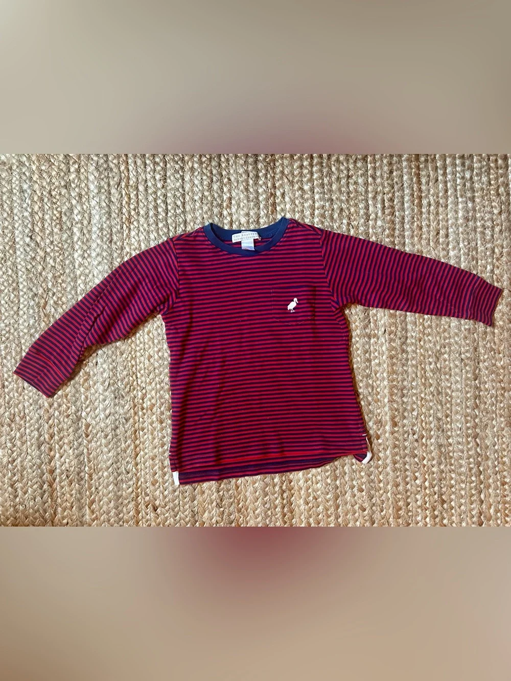The Beaufort Bonnet Company Boy's Long Sleeve Carter Crewneck, size 4T